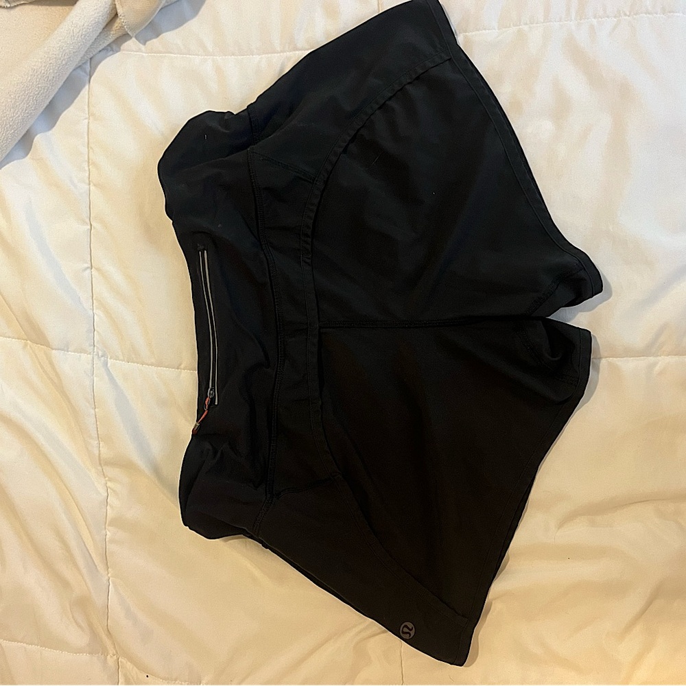 Black Lululemon Workout Shorts